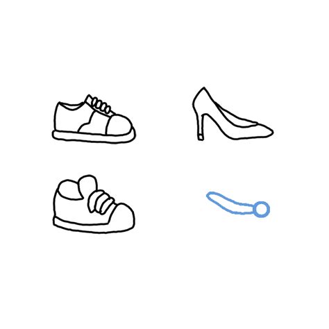 How to Draw Shoes - Step by Step Easy Drawing Guides - Drawing Howtos