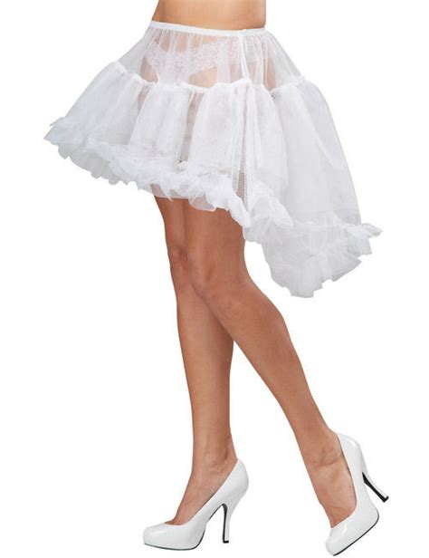 Burlesque Petticoat Unterrock Weiss G Nstige Faschings Accessoires