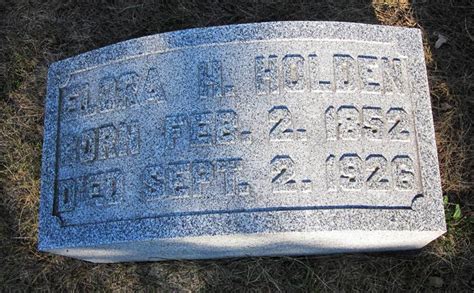 Elora Hayward Holden Find A Grave Memorial