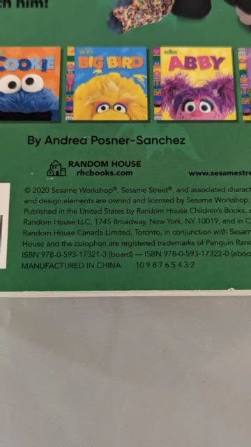 Sesame Street Friends Series The Count By Andrea Posner Sanchez Board Book Eur 461 Picclick Fr