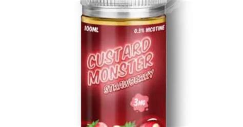 Custard Monster Strawberry 100ml 3mg In Saudi Arabia