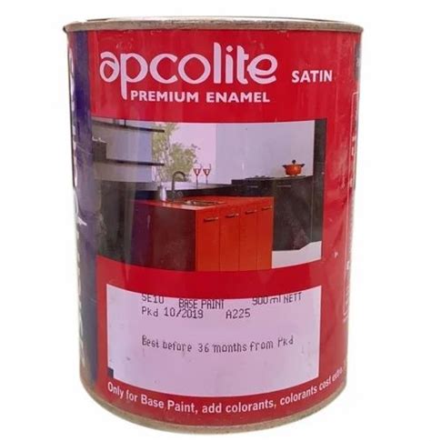 900ml Asian Paints Apcolite Premium Enamel At 250 Litre Asian