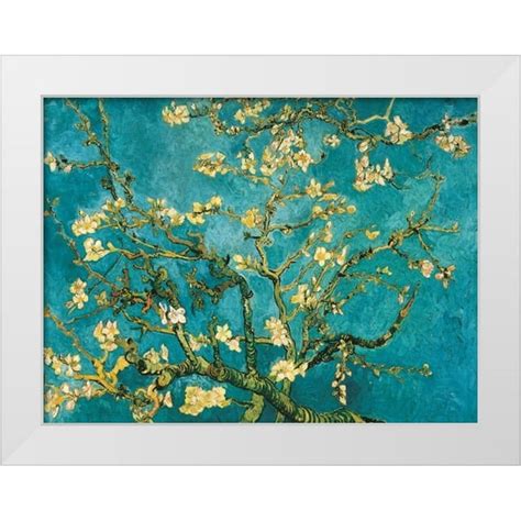 Van Gogh Vincent 32x25 White Modern Wood Framed Museum Art Print