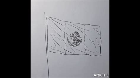 Dibujos De Bandera Mexico Para Colorear Vsun