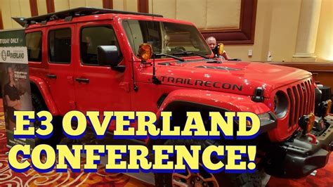 Jeep Gladiator E3 Association Overland Conference In Las Vegas With