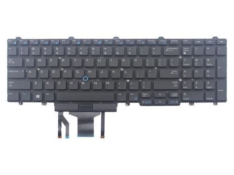 Laptop Backlit Keyboard For Dell Precision Keyboard Us Layout