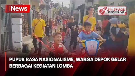 Pupuk Rasa Nasionalisme Warga Depok Gelar Berbagai Kegiatan Lomba