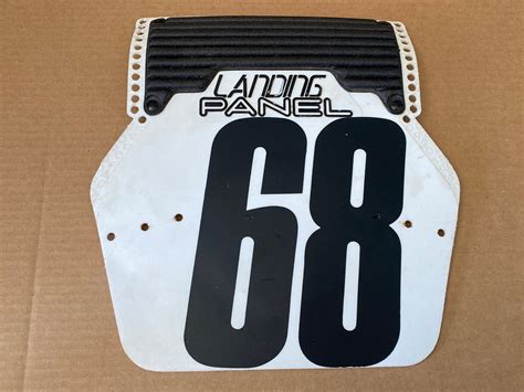 For Sale Zeronine Landing Panel Vintage Bmx Number