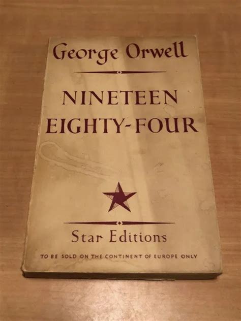 NINETEEN EIGHTY FOUR DE George Orwell édition rare Secker Warburg