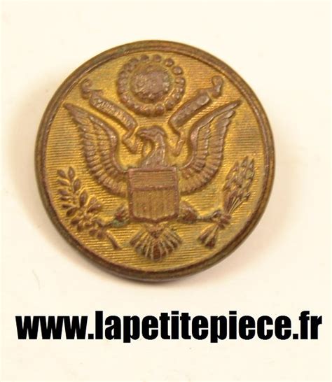 Bouton 23mm américain USA US ARMY WW2