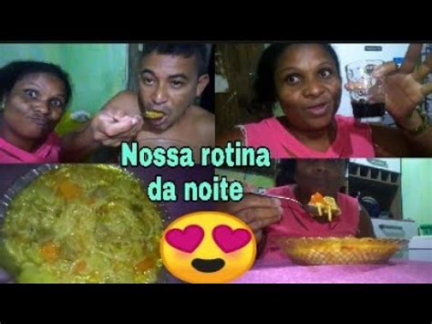 Nossa Rotina Da Noite De S Bado Fiz Uma Deliciosa Sopa Carne Fiz