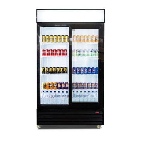 CU1000TNG SD Sliding Glass Door Fridge Perfect For Tight Space