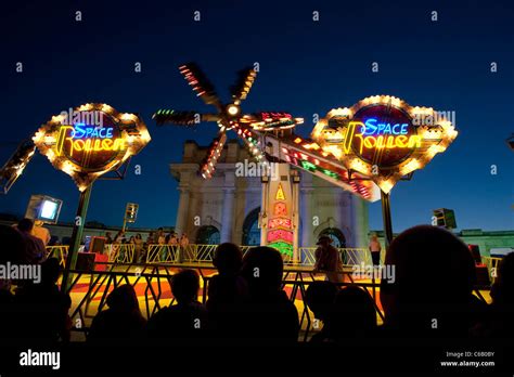 Fairground Ride Night Hi Res Stock Photography And Images Alamy