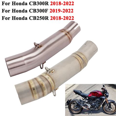 Slip On For Honda Cb300r Cbr300 Cb300f Cb250r 2018 2020 Motorcycle Exhaust Escape Modify