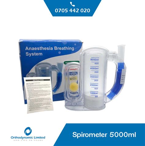 Volumetric Incentive Spirometer 5000ml Call 0705442020