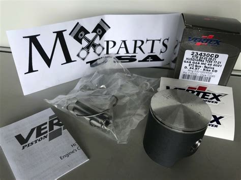 NEW Vertex Piston Kit For 2009 2021 KTM 65 SX SX65 TC65 MC65 STD Bore