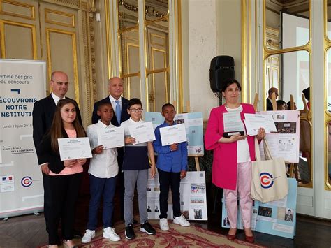 Concours Découvrons Notre Constitution Prix National Pour Lupe2a Du Collège Toulouse