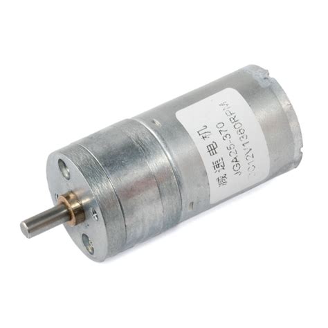 Motor Dc Con Caja Reductora Jga V Rpm