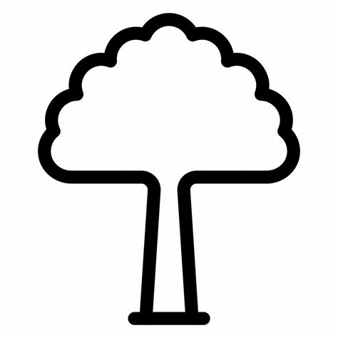 Forest Garden Nature Tree Icon Download On Iconfinder