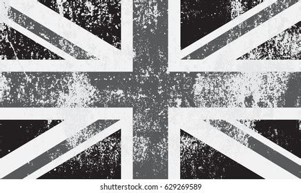 Grunge Uk Flagvector British Flag Stock Vector Royalty Free 662362297