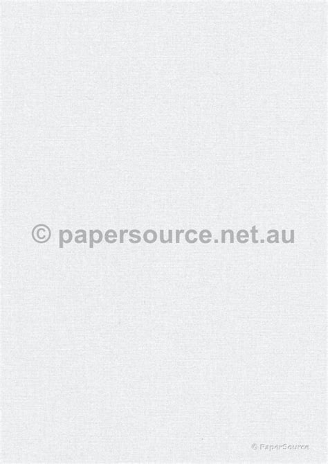 Cambric Linen Arctic White A4 Matte 271gsm Board Papersource Australia