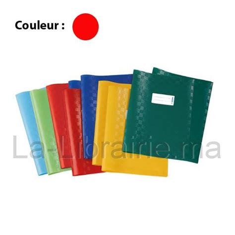 Prot Ge Cahier X Cm Rouge La Librairie Ma Fourniture