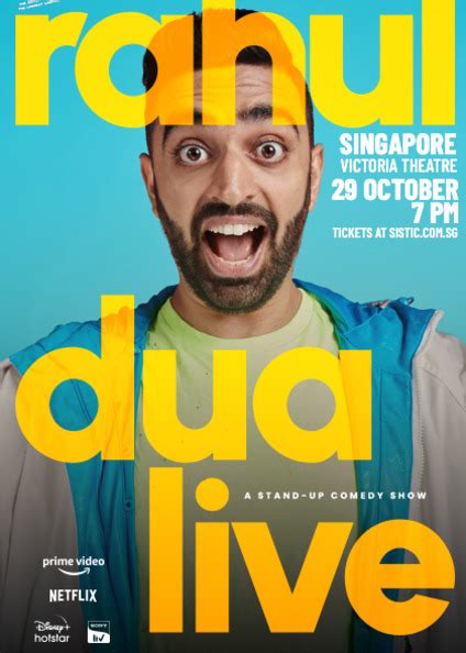 La Comedy Live Presents Rahul Dua Live In Singapore Show