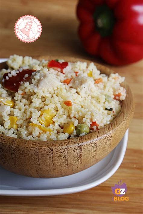 COUS COUS POLLO E PEPERONI Ricetta Primo Veloce Estivo Food