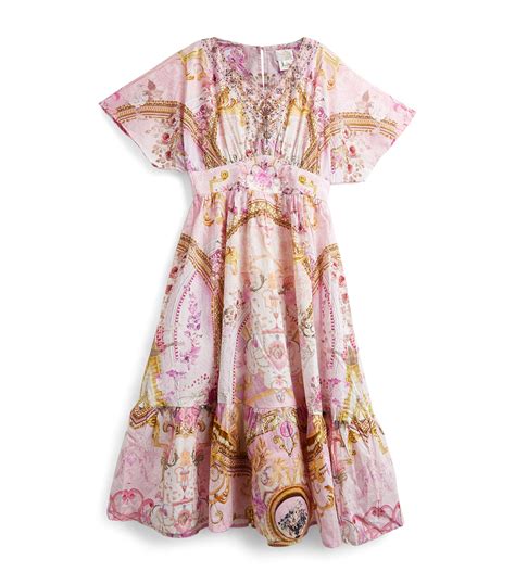 Camilla Kids Relaxed Shirred Dress 4 12 Years Harrods Us