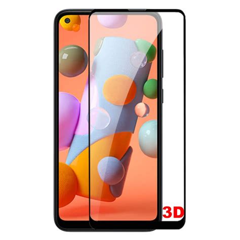 Película vidro 3D 5D Samsung Galaxy A11 Tela 6 4 Resistente Proteção