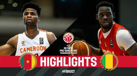 Cameroon V Mali Semi Finals Highlights FIBA Olympic Pre