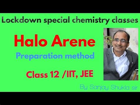 Halo Arene CH 10 Class 12 Chemistry RBSE Preparation Method Of Halo