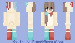 Cute onesie girl Minecraft Skin