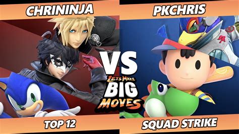 LMBM 2022 Top 12 Chrininja Vs PkChris SSBU Ultimate Tournament