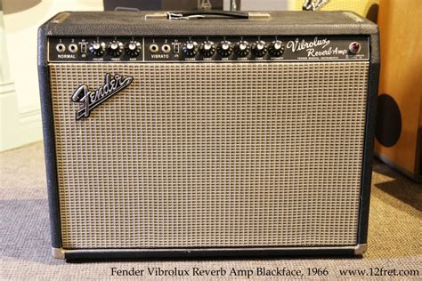 Fender Vibrolux Reverb Blackface Fret