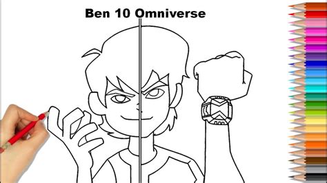 Como Desenhar O Ben Omniverse How To Draw Ben Omniverse C Mo