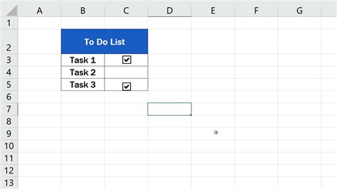 How To Insert A Checkbox In Excel