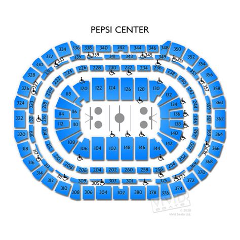 Pepsi Center Seating Chart Avalanche