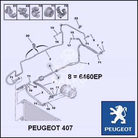 Uszczelka Klimatyzacji Citroen Peugeot Przew Przew Orygina