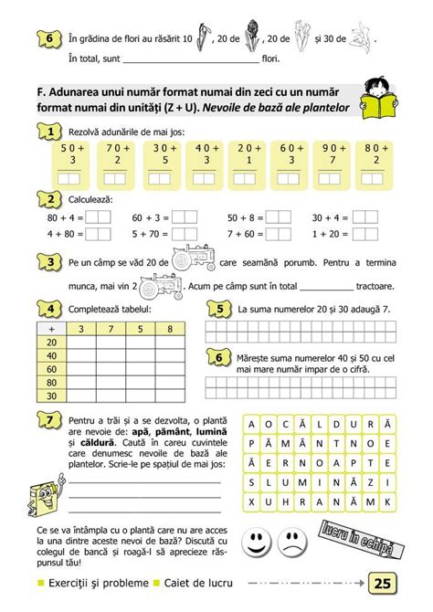 Fisa Matematica Clasa A 3a