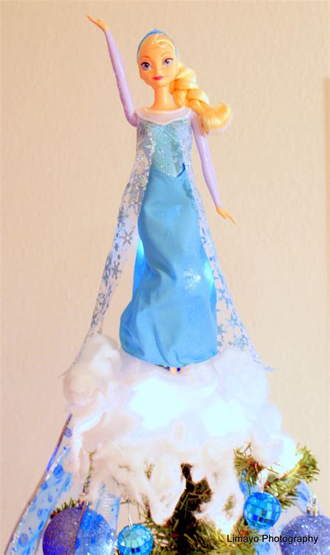 Queen Elsa FROZEN Christmas Tree Topper | Frozen christmas tree, Christmas tree toppers, Frozen ...