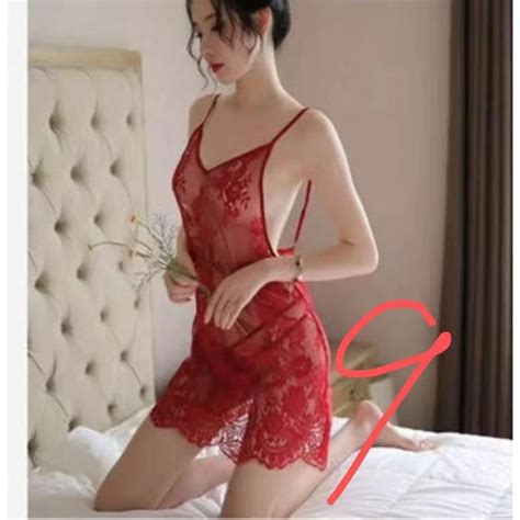 Jual Wingalery Set Lingerie Wanita Baju Tidur Lingerie Bahan Lace Halus