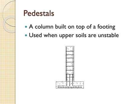 Pedestal Column Footing At Mark Marvin Blog