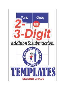 Regrouping Templates For And Digit Addition Or Subtraction