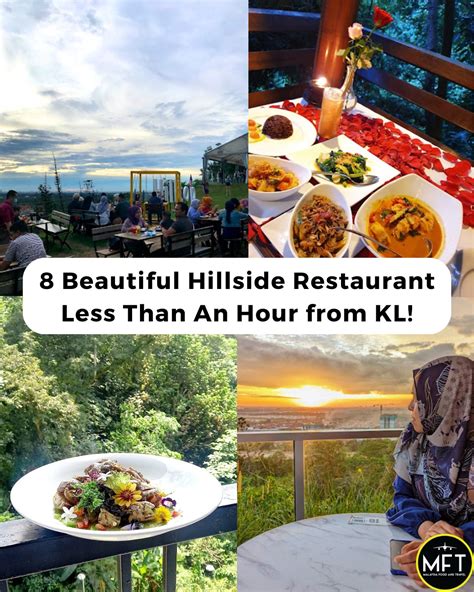 malaysia food travel  beautiful hillside restaurant
