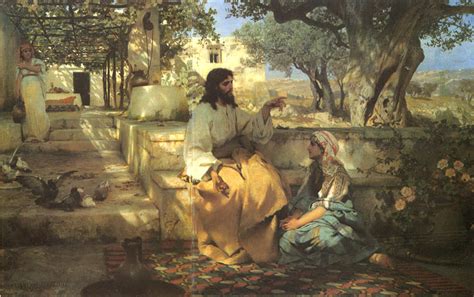 Christ In The House Of Martha And Mary By Henryk Hector Siemiradzki