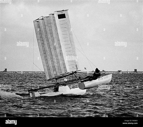 Multihull Hydrofoil High Resolution Stock Photography And Images Alamy