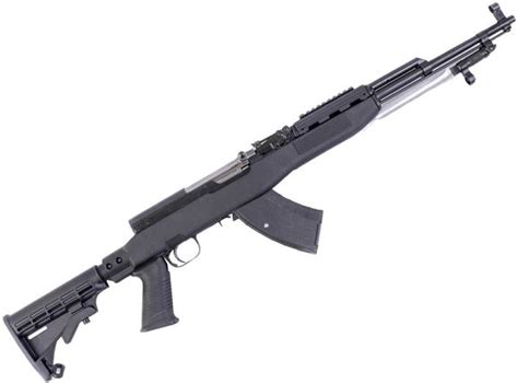 Surplus Sks Semi Auto Rifle 762x39mm 20 Blued Wtapco Stock