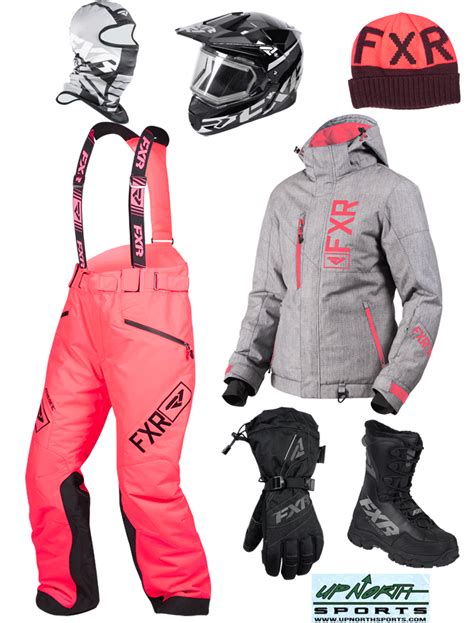 Womens Snowmobiling Gear Check Out One Of The Hottest Colors For The