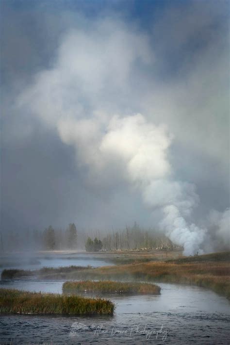 Firehole River Yellowstone National Park - Alan Crowe Photography